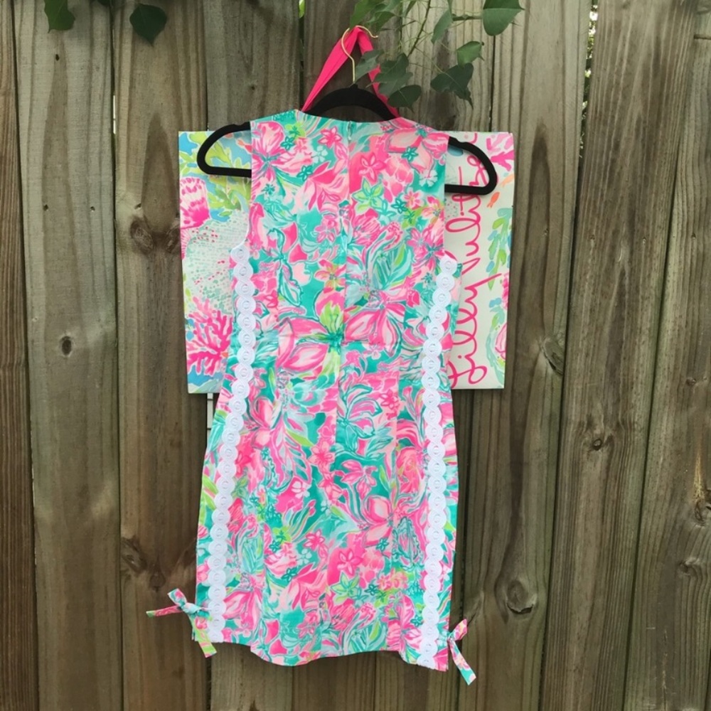 Lilly Pulitzer Mila Stretch Shift  New Sz 2 D89 - Picture 4 of 5